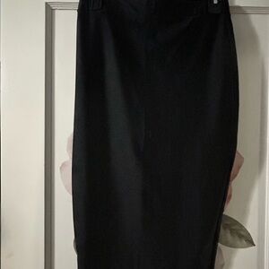 Fashion Nova Black High-Waist Pencil Skirt